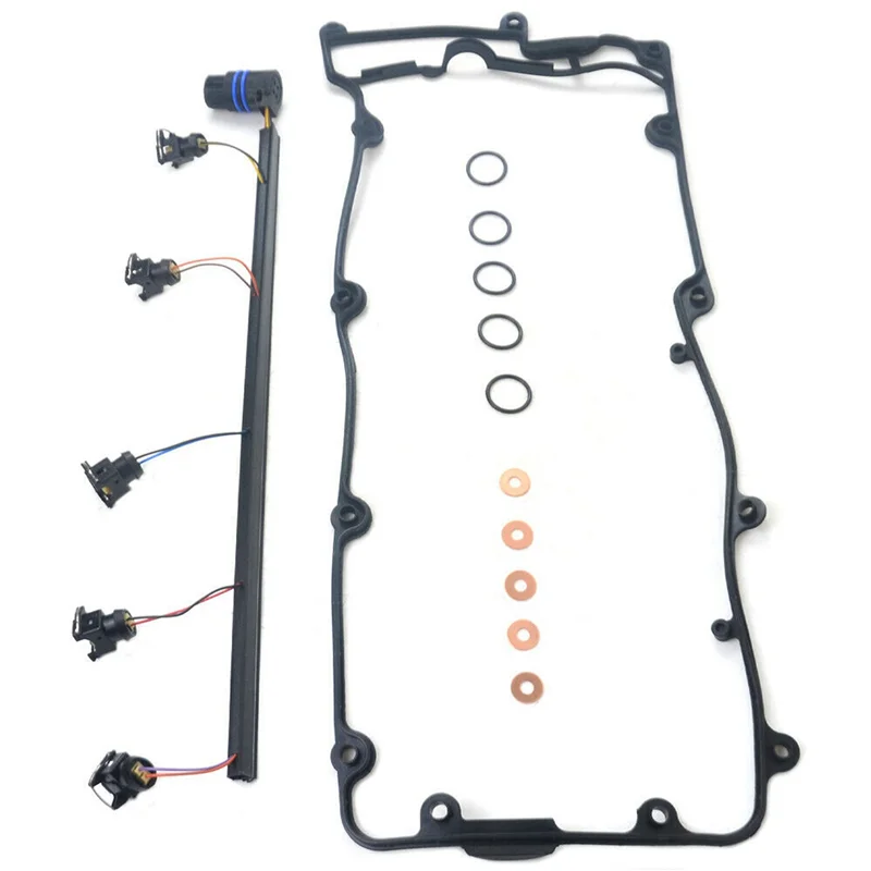 

AU04 -3X AMR6103 Fuel Injector Harness & Rocker Gasket For Land Rover Discovery 2 TD5 LVP000020