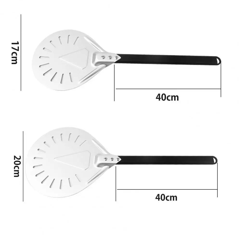 

7/8 Inch Pizza Shovel Non-Stick Pizzas Peel Versatile Pizza Paddle Lifter Transfer Tray For Kitchen Homemade Baking Pizza Bread
