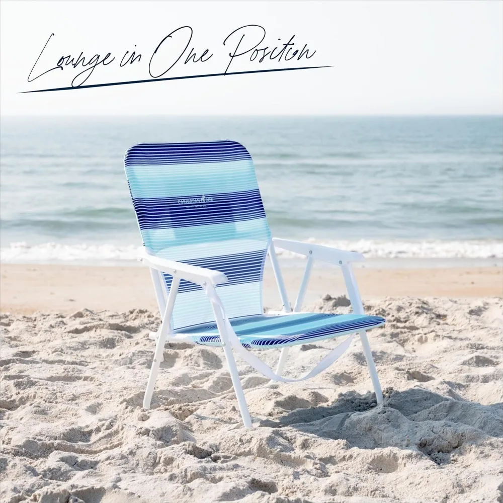 

Легкий складной шезлонг с ремешком для переноски, портативный уличный стул для кемпинга для взрослых, компактный складной дизайн