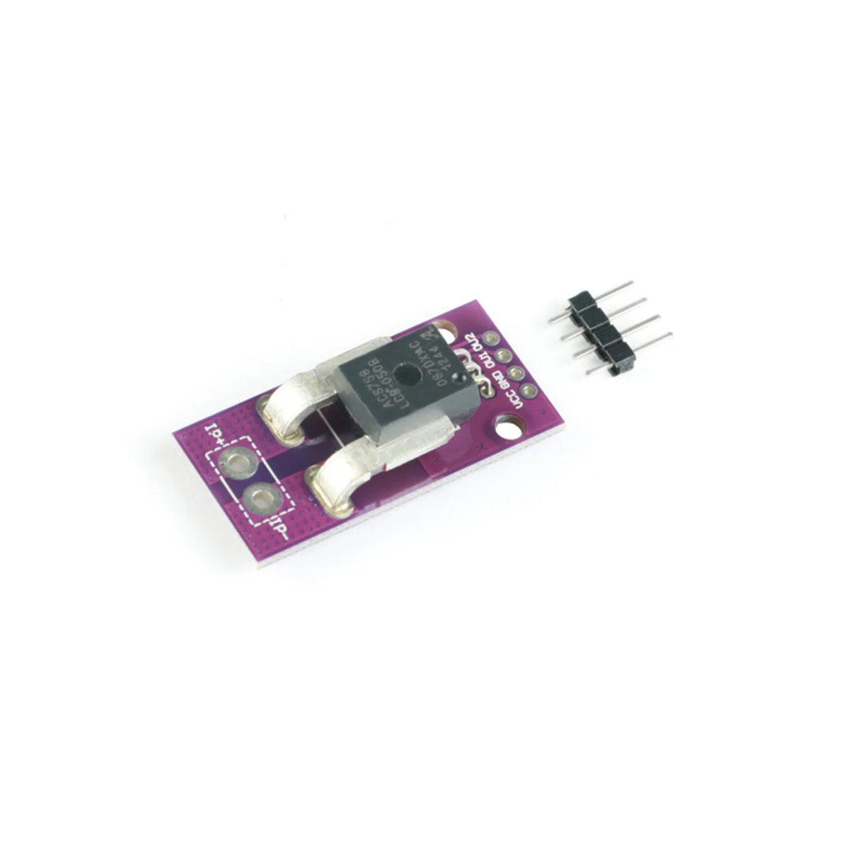 5X ACS758 ACS758LCB-100B Current Module Linear Hall Current Sensor PFF-T Current Detection 3-5V