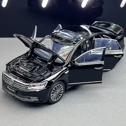 1:32 VW Passat 380 TSI modello di auto in lega Diecast Metal Car Vehicles Model High Simulation Sound and Light Collection regalo giocattolo per bambini