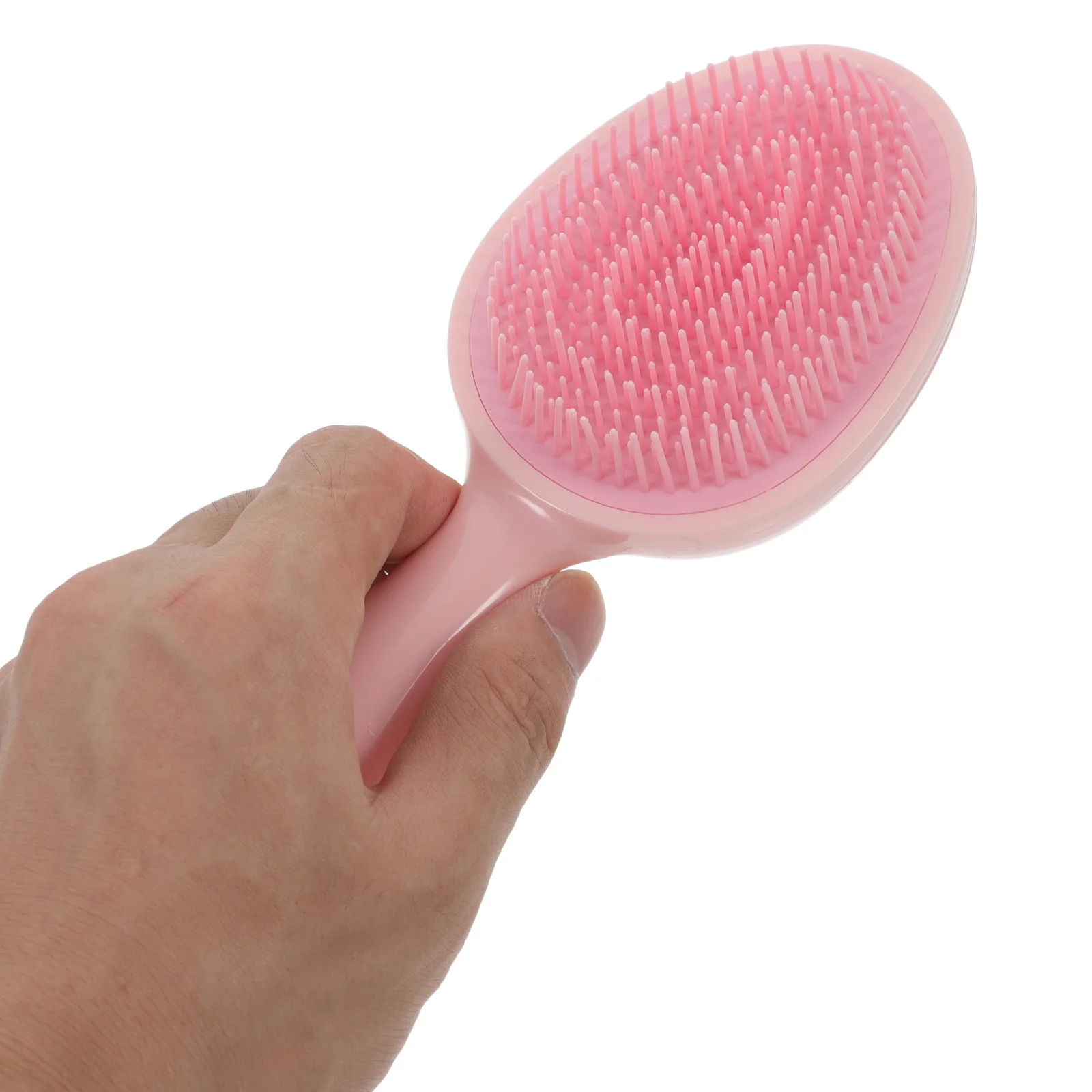 

Shampoo Comb Scalp Brush Pink Massager Travel Cleansing Scrub Small Shower D ruff Oil Control Long H Easy Grip Hair