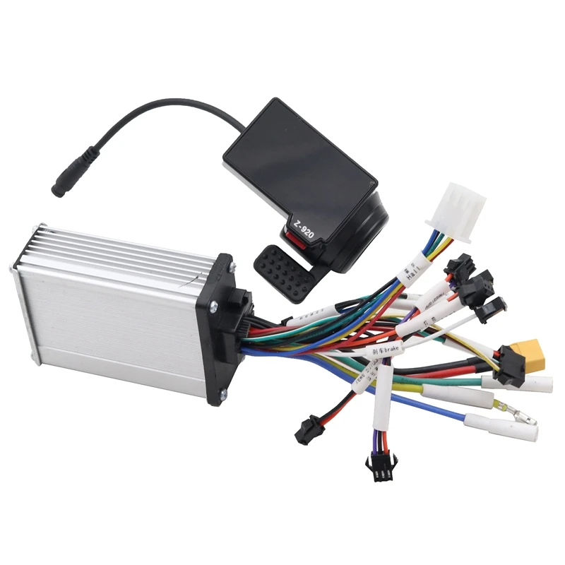 48V 500W Brushless Controller+Z-920 LCD Accelerator For Kugoo M4/PRO&CROSSER T4 Electric Scooter Repair Replacement