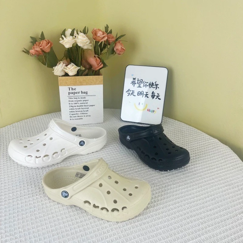 남녀 공용 커플 슬리퍼 샌들 속이 빈 패션 고급 야외 미끄럼 방지 시원한 슬리퍼 2025