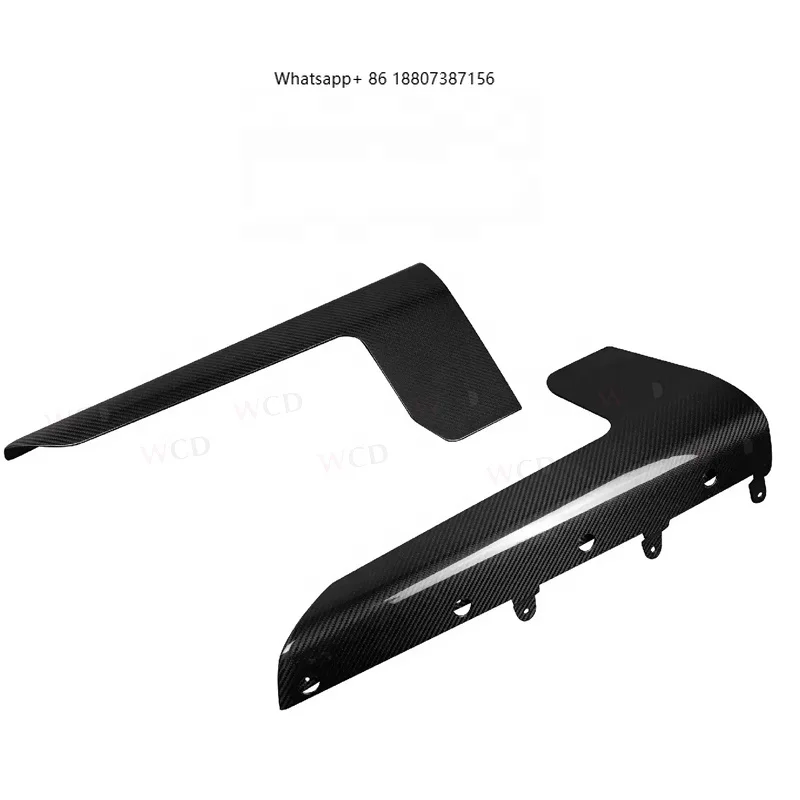 

MP Style Carbon Fiber Side Skirts Splitter forBMW G87 M2 2023-2024 Side Bumper Lip Spoiler Car Accessories