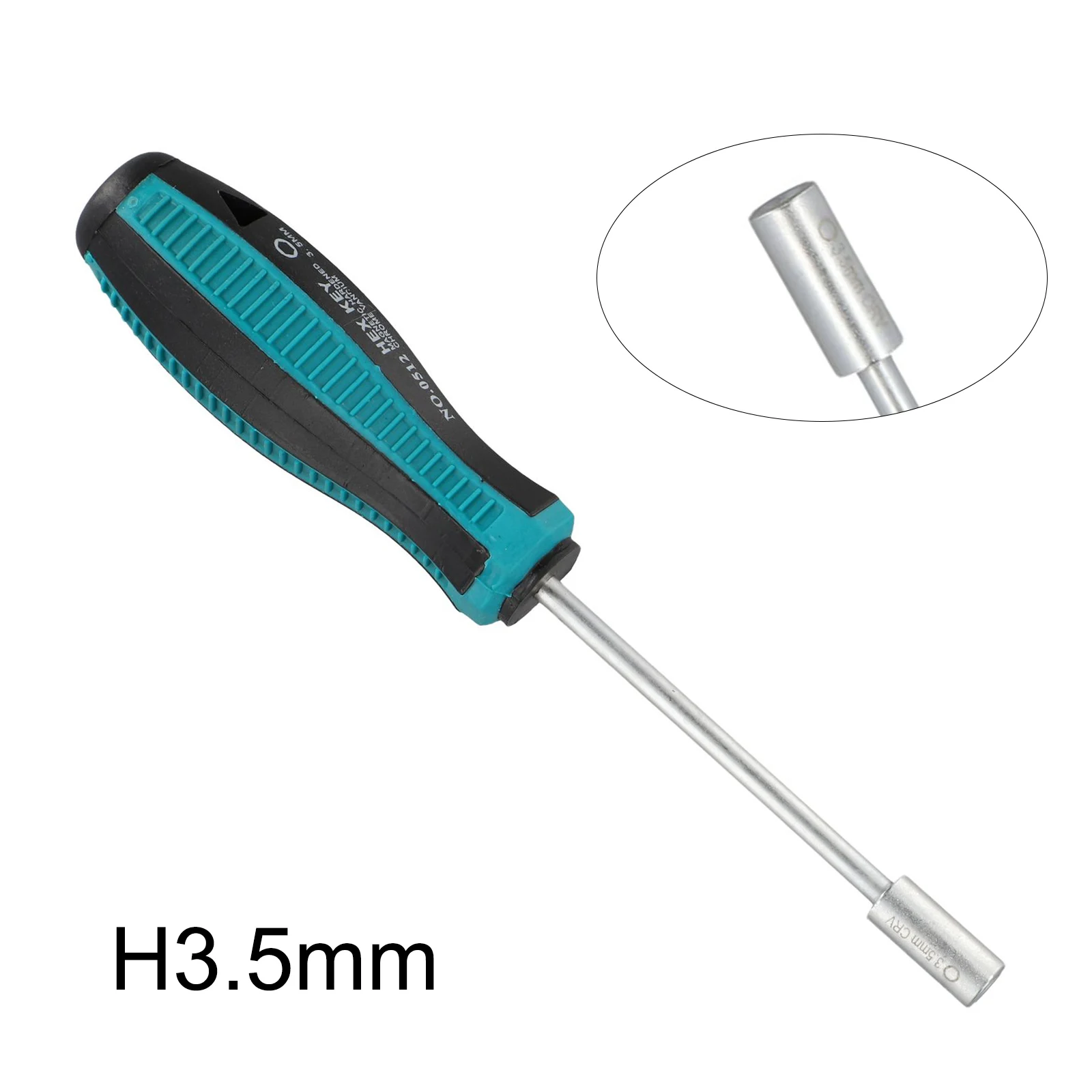 Metal Socket Driver Wrench Screwdriver Nut Key Nutdriver Hand Tool 3mm/3.5mm/4.5mm/5mm/5.5mm/6mm Socket Screwdriver