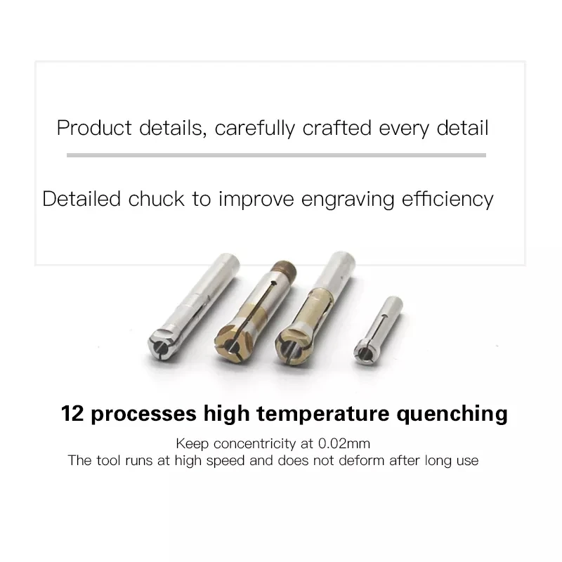 1 Pc STRONGDRILL Micromotor Polishing Handpiece 2.35mm 3.0mm 3.175mm Chuck for Strong double-lock chuck