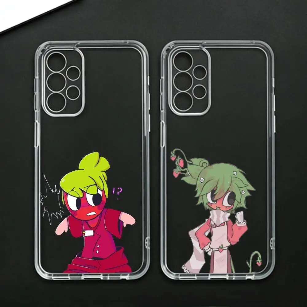 

Sprout Dandys World Phone Case For Samsung Galaxy A71,A70,A52,A51,A40,A30 Transparent Cover