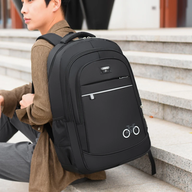 

Unique Leisure Large Capacity Backpack And Stylish Casual Simple Vintage Fashionable Trendy Commuter Bag