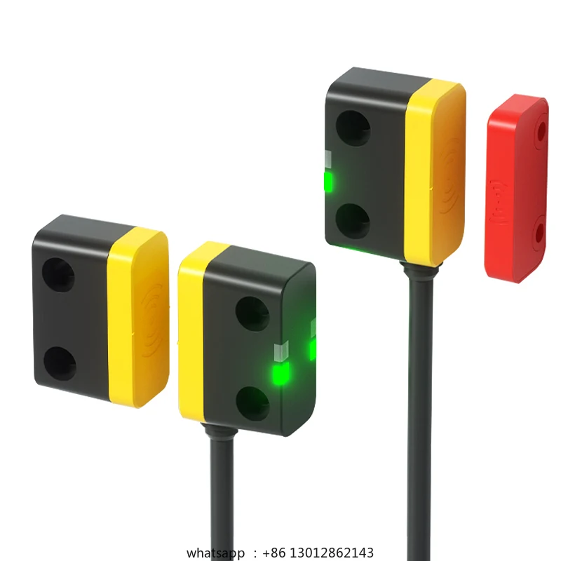 

Flat small non-contact safety door lock switch sensor