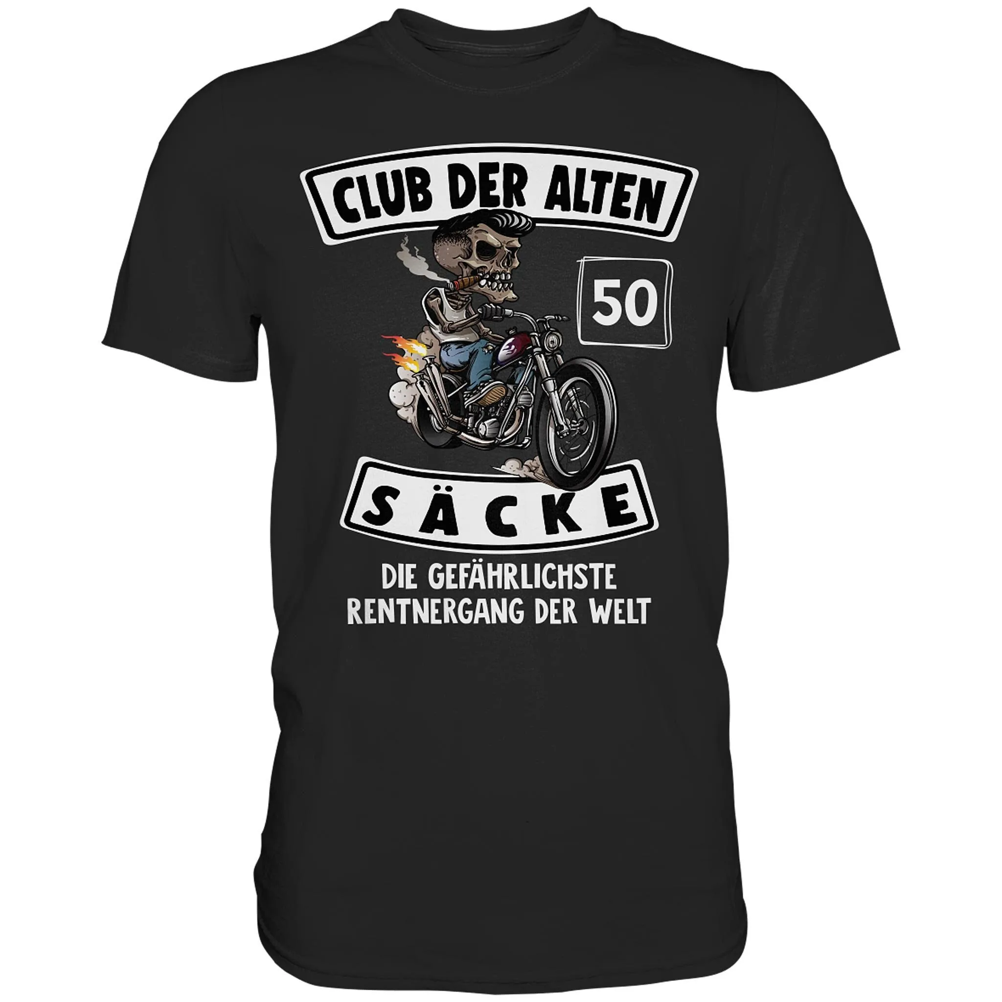 Club Of The Old Farts Funny Men'S T Shirt Birthday Gift Idea Sack Personalized Individual Year