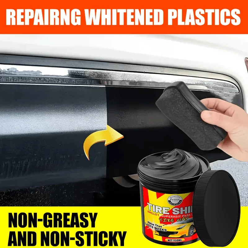 

Паста для ремонта автомобильного бампера — восстанавливает искусственную кожу с пластиком, улучшает черный эффект, полировка автомобиля с отремонтным покрытием.