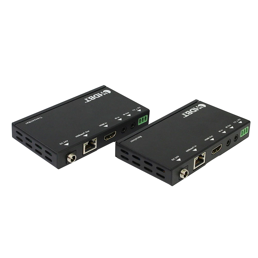HDbaset HDMI Extender Over Single 70m CAT6) With IR Support POC, RS232 4k60hz 4:2:0 10.2Gbps for home av