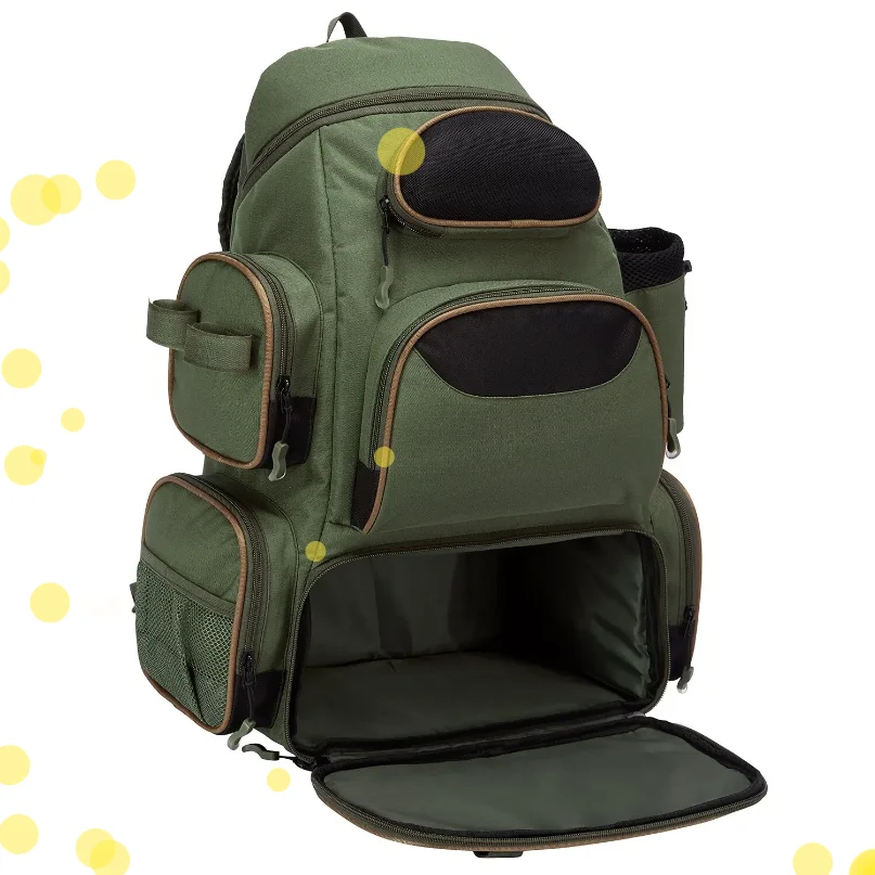 

Fishing Bag Tackle Backpack Lightweight Tactical Tackle Box Multifunctional