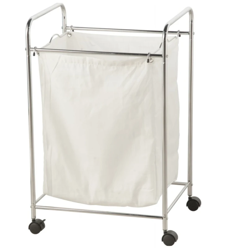 

Laundry Hamper Sorter Bag Cart Chrome