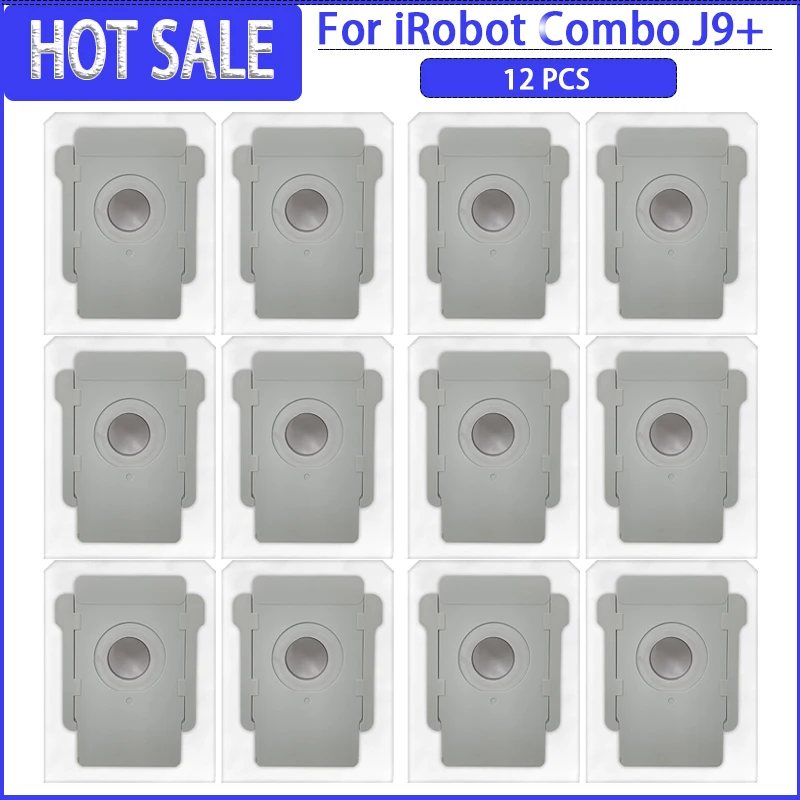 Geschikt voor (iRobot Roomba COMBO J7+ / COMBO J9+ / COMBO 10 Max) Vacuümonderdelen Hoofdrol Zijborstel Hepa Filter Mop Doek Stofzak