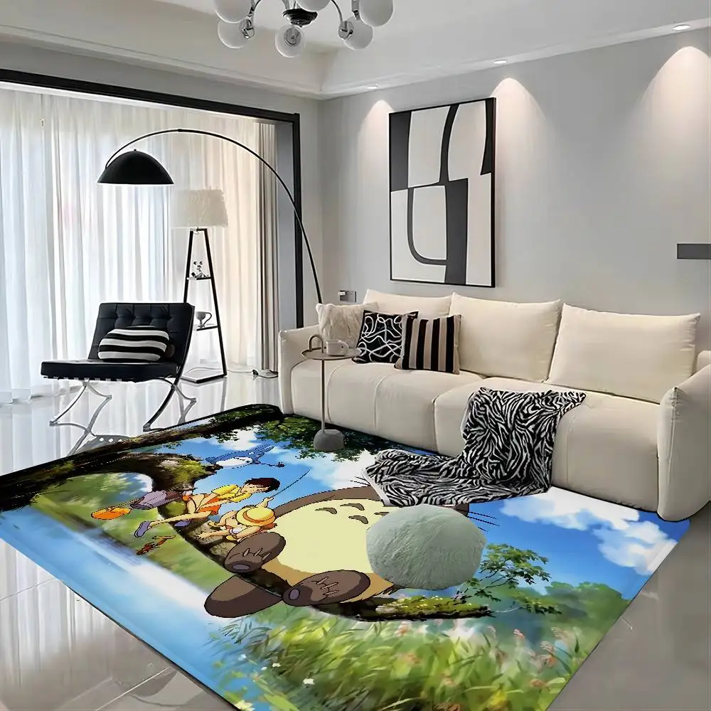 Kawaii T-Totoro Entrance Door Mat Nordic Style Home Doormat Bathroom-Toilet Mats Bedroom Hotel Decor Mat