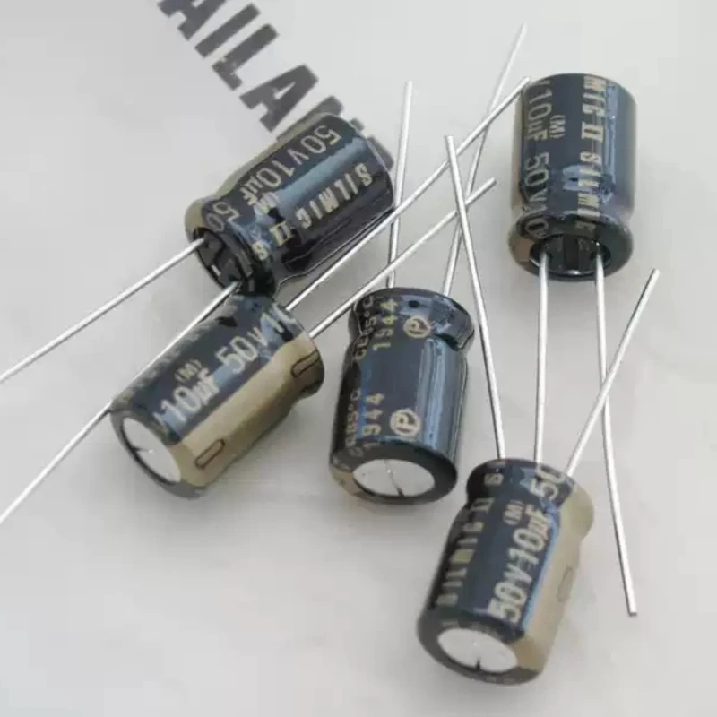 ELNA SILMIC II Brown God Second Generation RFS 50V 10UF Capacitor RFS-50V100MG3#