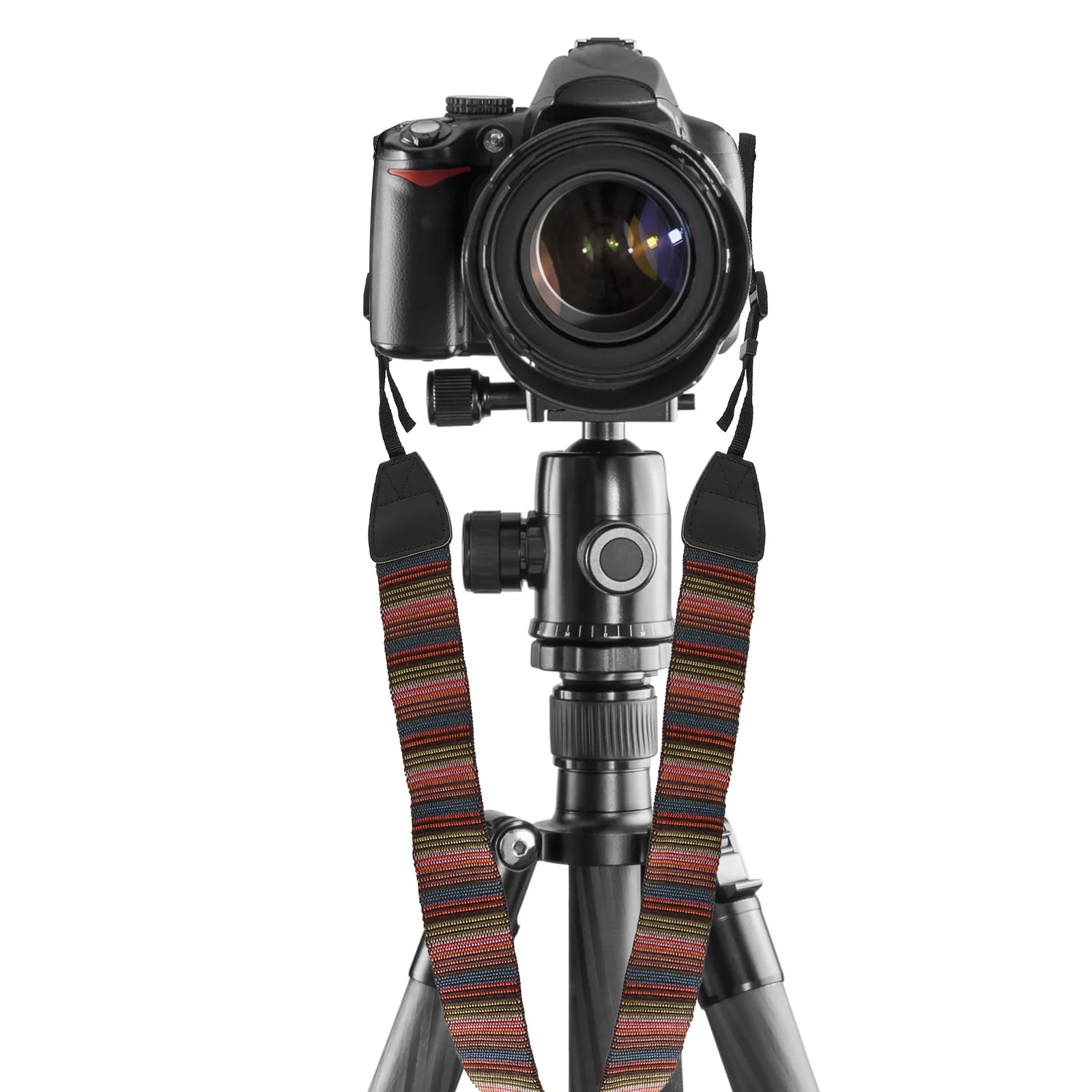 

Camera Strap with Anti-slip Layer for DSLR Mirrorless Cameras Cowhide Cotton Adjustable Length Photography Accessory Shoulder