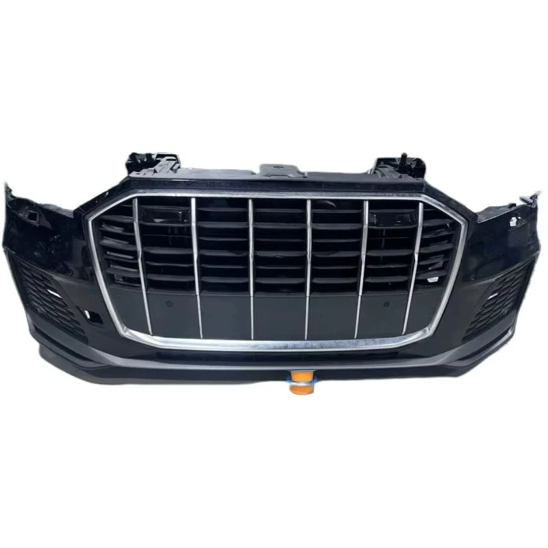 Q7 2020-2025 Front Bumper Kit with Headlight Electronic Fan Radiator Geshan Sports Nose Accessories for Cars