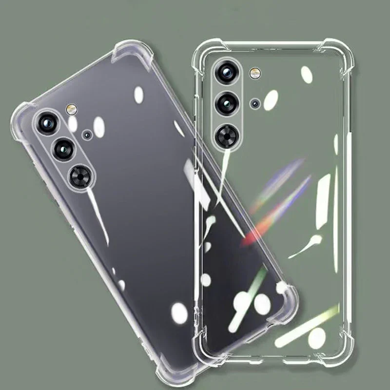 For Redmi K80 K80Pro K80Pro K70Pro K70E K70 K60 ultra Reinforced Corners Soft TPU Shockproof Airbag Case 5G Clear Cover Xiaomi