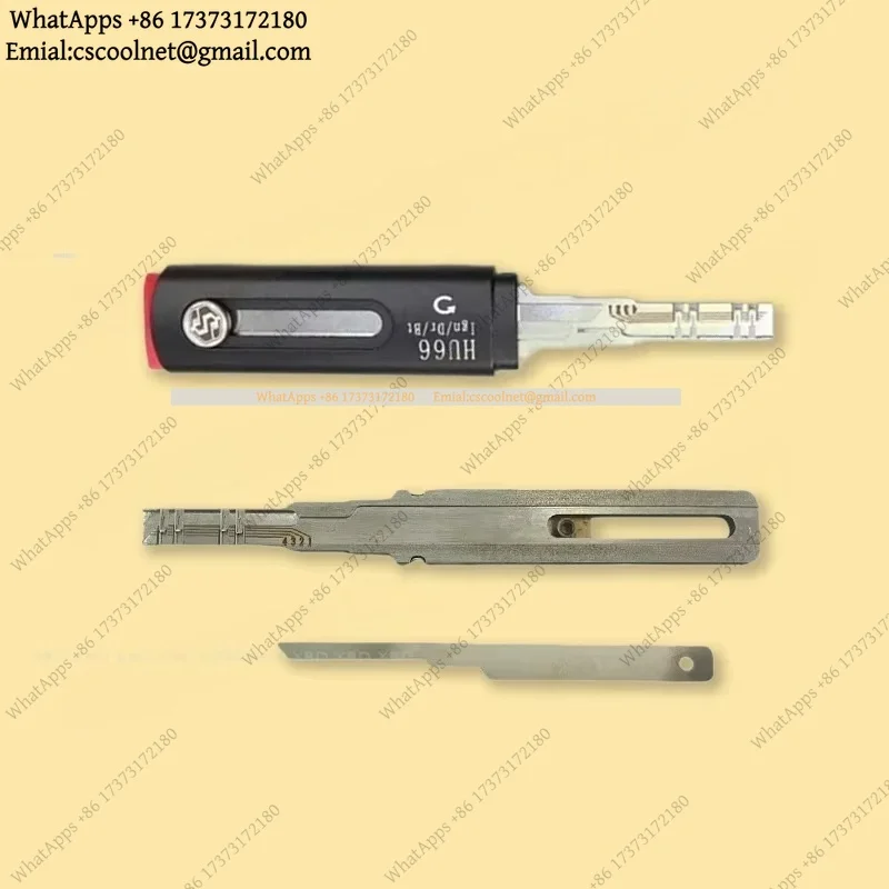 JS02 Extreme Speed HU66 2.0 Pro Torsion Decoder, Locksmith Hardware Tools