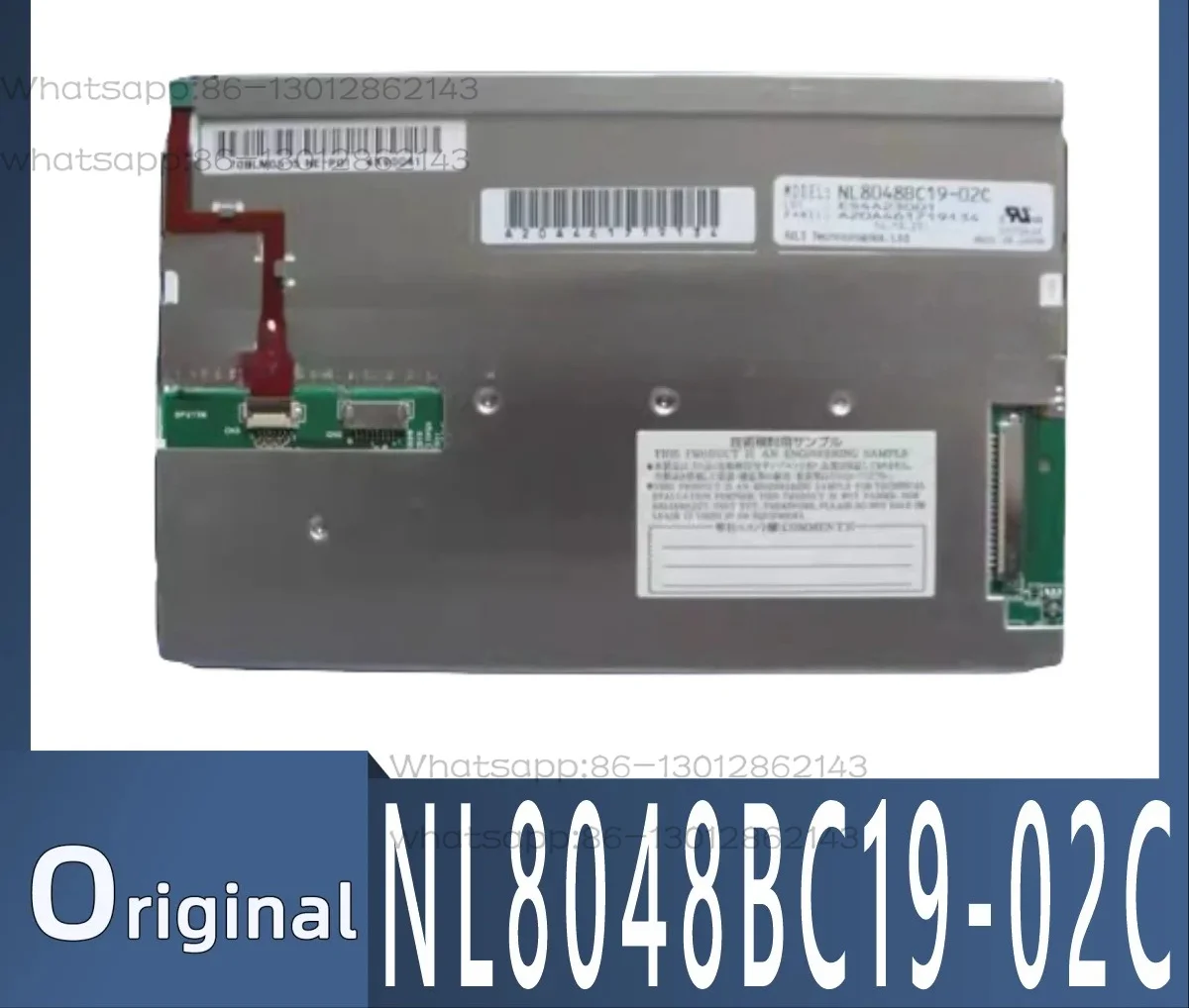 NL8048BC19-02 NL8048BC19-02C NL8048BC19-02BD NL8048BC19-02NG NL8048BC19-02KG NL8048BC19-03 LCD screen