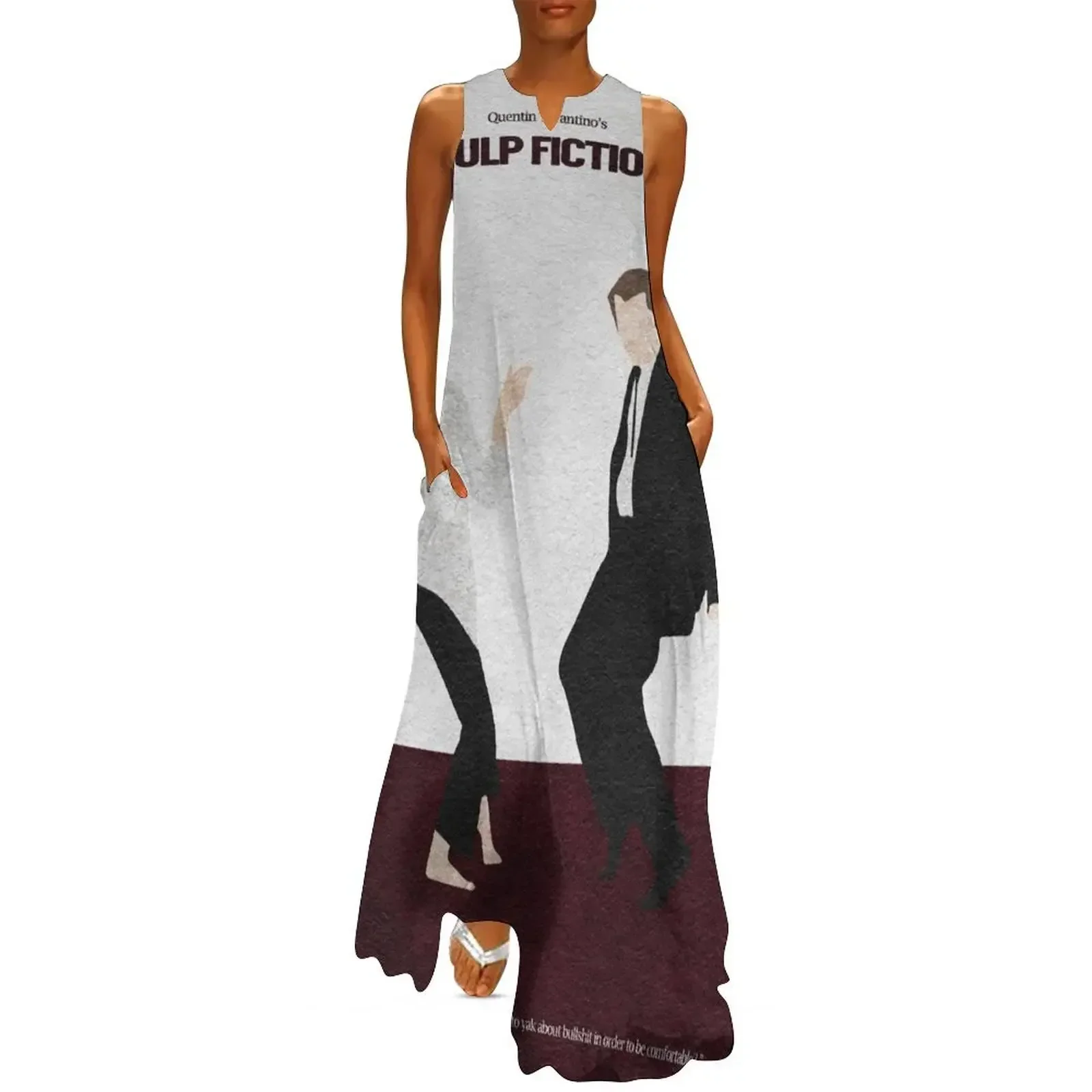 

Pulp Fiction 2 Long Dress women long dresses elegant women's dresses sale women's evening dress 2025 long sleeve dresses Dress