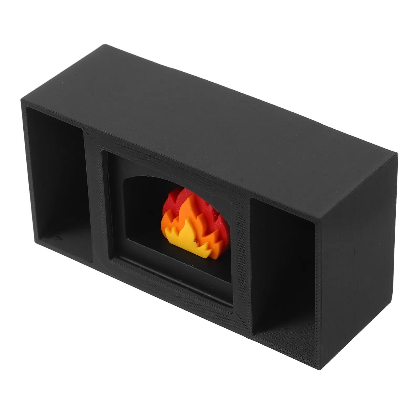 

Миниатюрный имитационный камин в винтажном стиле для рождественской деревни, декора многоярусных подносов, аксессуаров для кукольных домиков