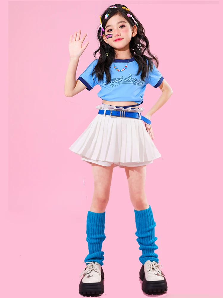 Crop Tops Cargo Hosen Kinder Streetwear Kleidung Kinder Mini Shorts Street Dance Jazz Zeigt Kostüm Mädchen Hip Hop Outfits
