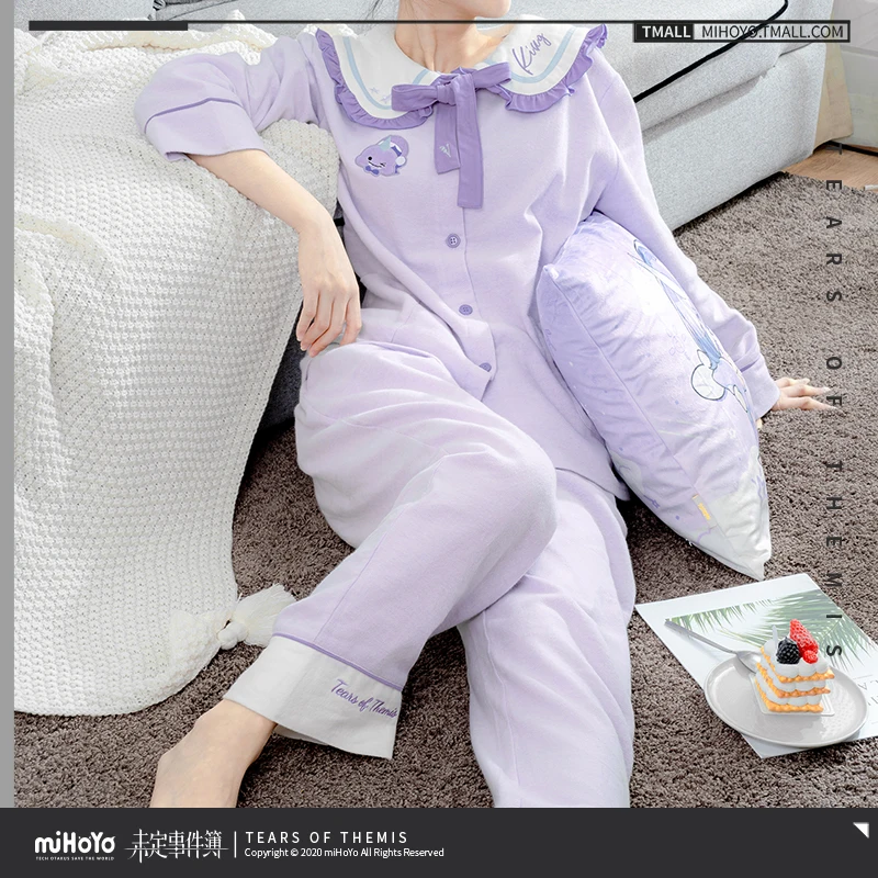 

Official Tearsof Themis Sweet Dreams Series Cotton Long Sleeve Loungewear Set Marius von Hagen Anime Peripheral Gift