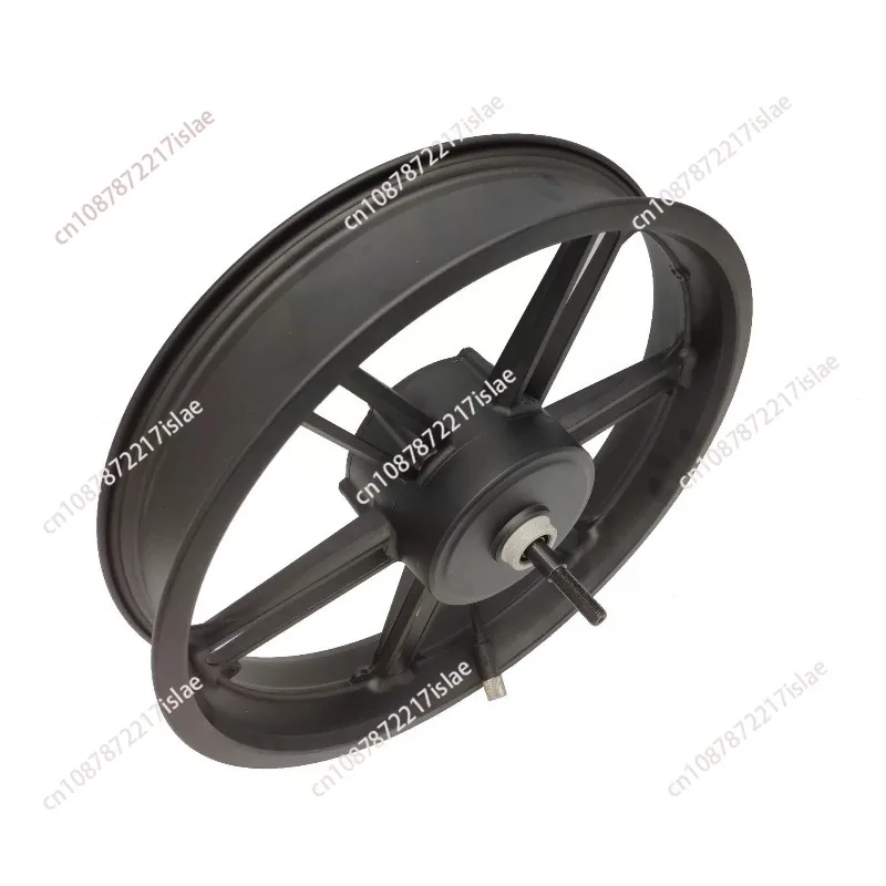 20 Inch Magnesium Alloy Integrated Hub Wheel Motor, Electric In-wheel Motor for Snowmobile & Electric Vehicle