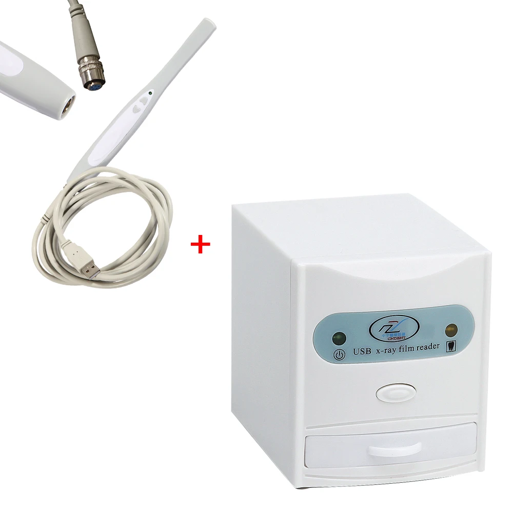 Dental Digital X-Ray Film Reader Scan Image Converter / IntraOral camera USB -X