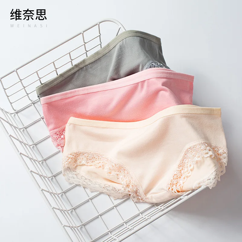 3Pcs/Lot Cotton Panties Children Underwear Child Cartoon Shorts Underpants Girl Briefs 8-12Years