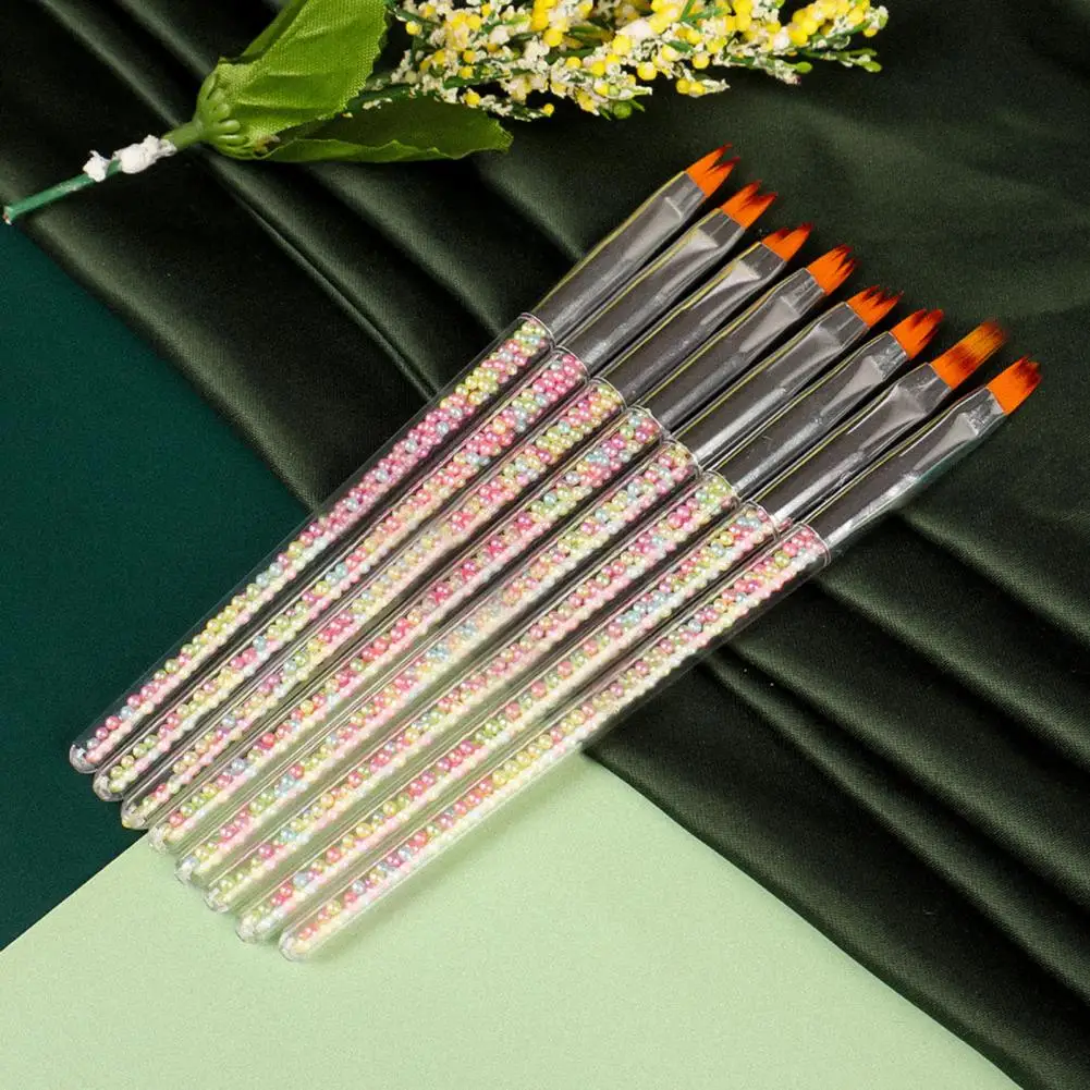 

Great Nail Drawing Pens Anti-Shedding One Stroke Labor-saving Painting Liner Pens DIY