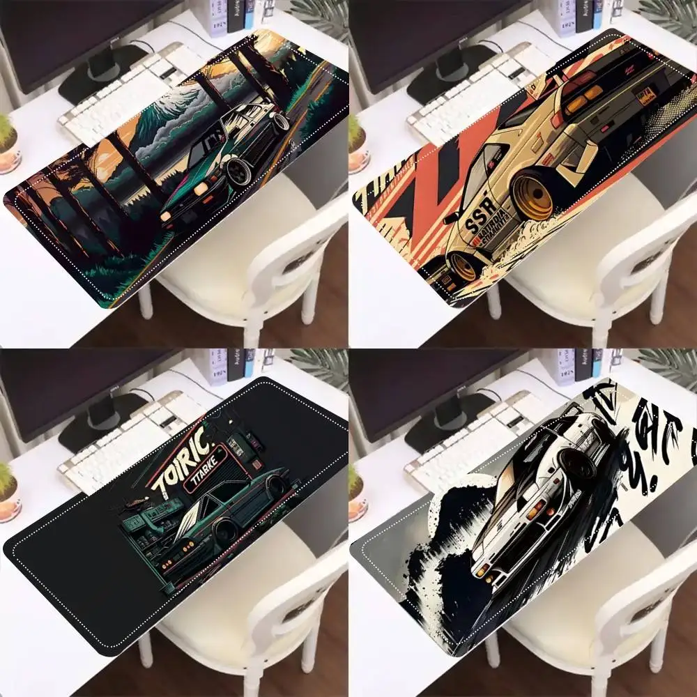 日本-j-jdm-スポーツカーズ-マウスパッド-プレミアム-ロッキングエッジ-マウスマット-スピードマウスパッド-超微細表面-デスクマット
