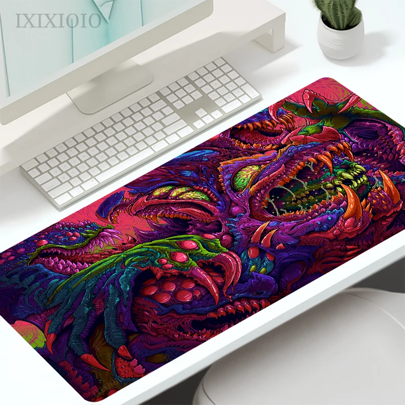 Mauspad Gaming Csgo Hyper Beast Cs Go XL Großes Computer Custom Mousepad XXL Mauspad Büro Computer Tischmatte Mausmatten