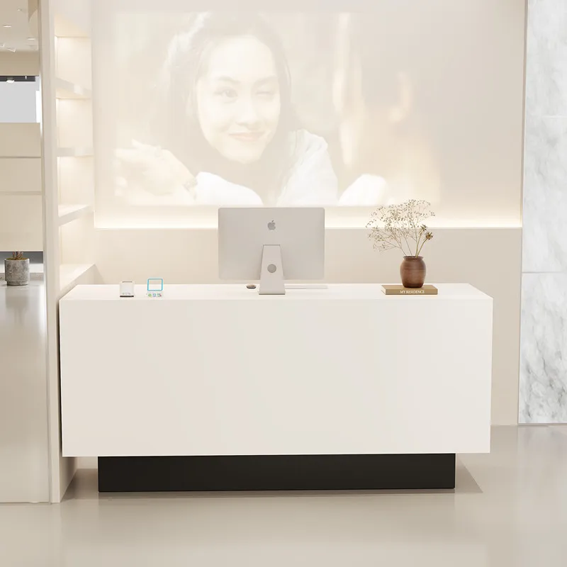 

Hotel Display Reception Desks Design Company Restaurant Bar Luxury Shop Reception Desks Modern Mostrador Commercial Furniture