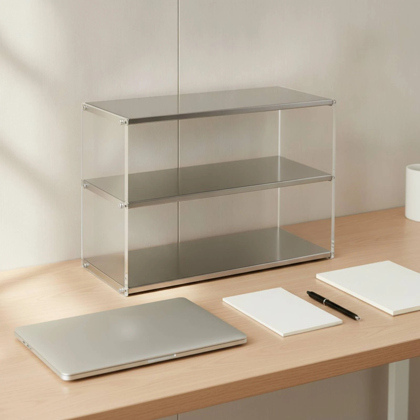 countertop-storage-rack-transparent-three-tier-rack-with-acrylic-panels-tabletop-organizer-clear-facial-care-organizer-slim