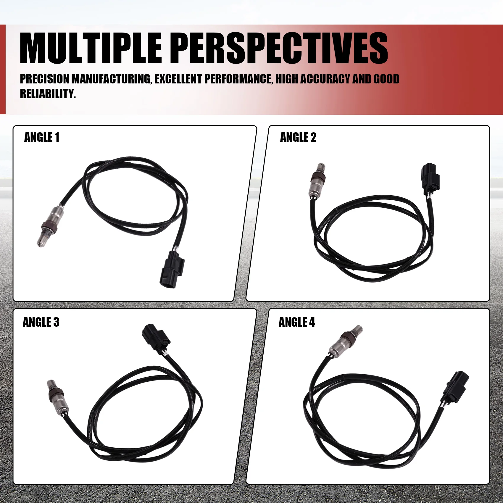 Lambda Probe O2 Oxygen Sensor For Honda CBR1000RR 2009-2013 Part Numbers 36531-MFL-761 36531-MFL-641