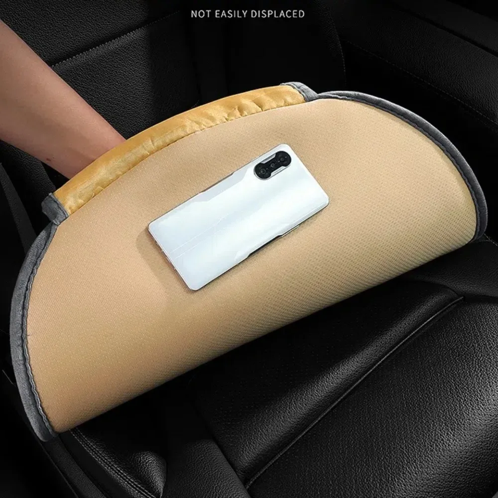 Comfortable Thickened Car Seat Cushion Short Plush Anti-Freezing Car Plush Seat Warm Front Single Seat Square Cushion Car