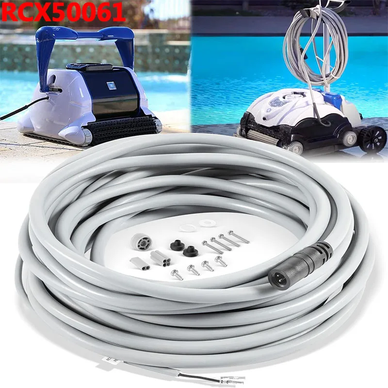 RCX50061 Floating Power Cord Assembly Replacement for Hayward Tigershark QC Robotic Cleaner RC9990,SharkVAC XL Pool Cleaner