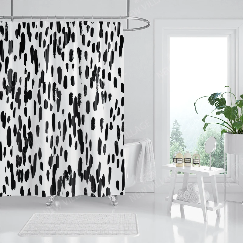 Waterproof fabric shower curtains Bathroom curtain accessories Bath curtain for shower 180x200cm 240*200 anime boho decoration