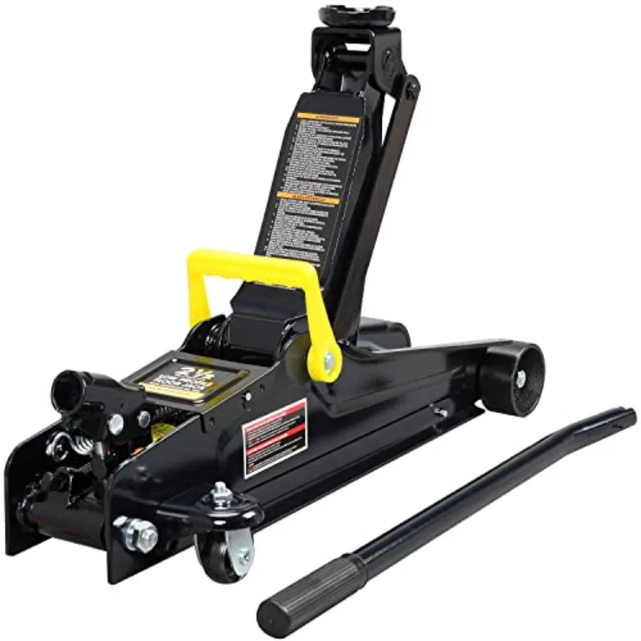 

TORT825051 Hydraulic Low Profile Trolley Service/Floor Jack with Single Piston Quick Lift Pump 2.5 Ton 5 000 lb Capacity Medium