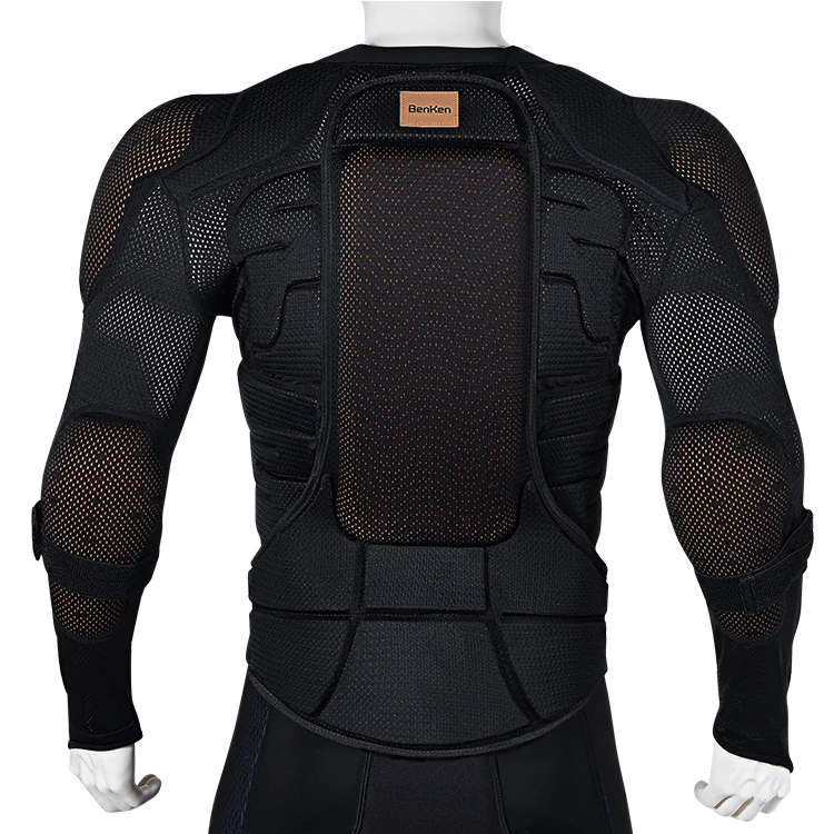 Benken Comfortable EVA Pad Ski Gear for Outdoor Sports Protective Snowboarding Tights Shirt with Winter Safety Clothing Skiing