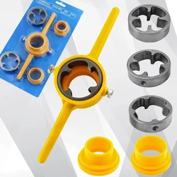 6PCS Plastic Pipe Thread Die Kit, 1/2