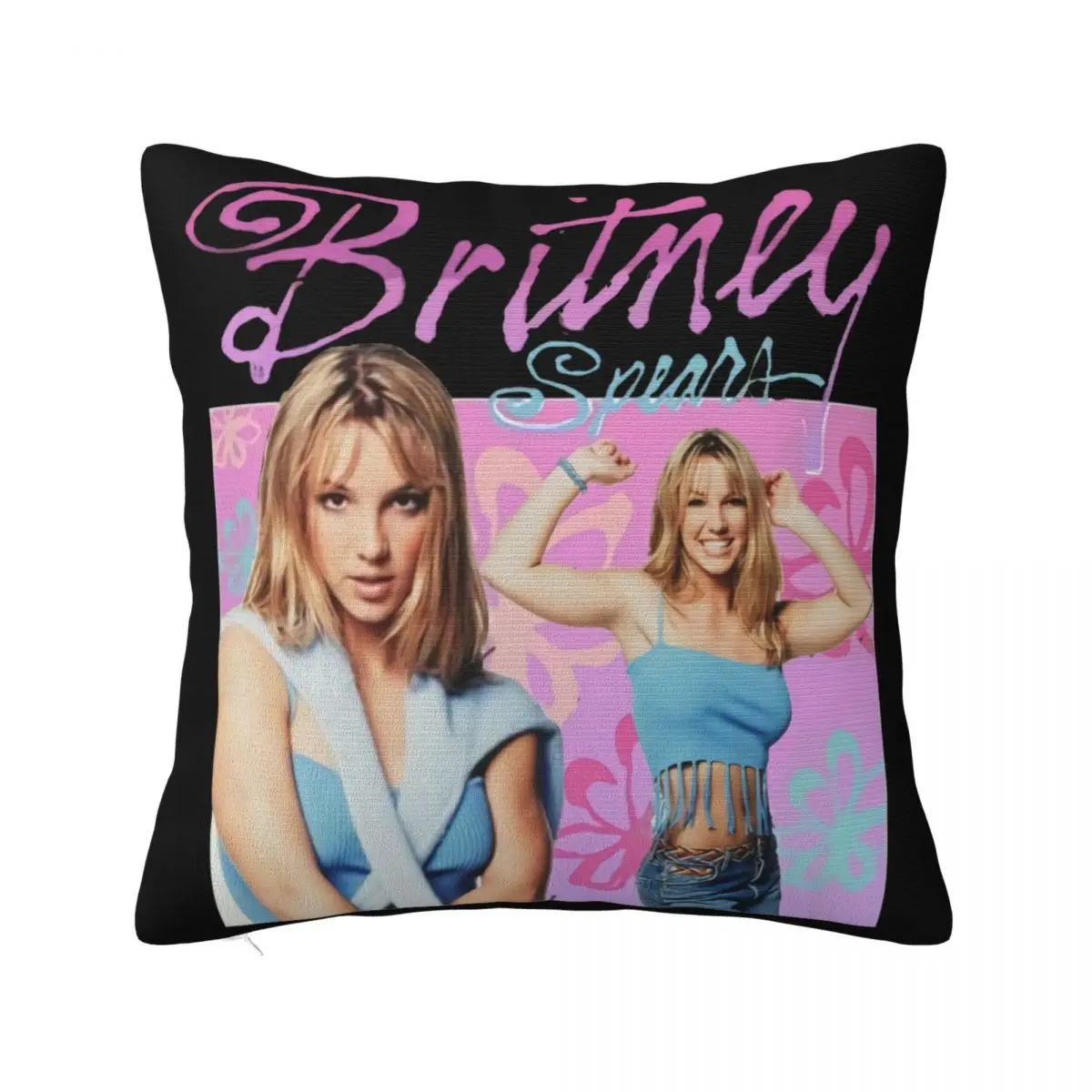 Britney Spears Rap Hip Hop Retro Vintage New Unisex Size Male Good Quality Pure Vacation Slim Fit Pillow Case