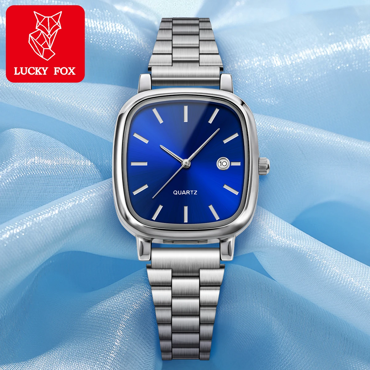 Elegant and Fashionable Women's Watch Brand, Luxury Quartz Watch, Stainless Steel Calendar Face, Couple's Women's Style