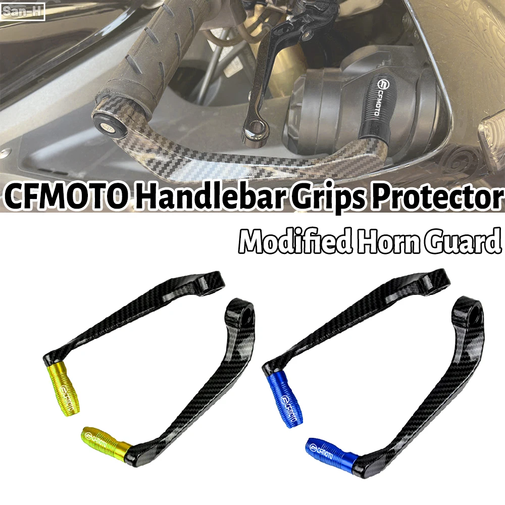 For CFMOTO NK Series 300NK NK300 650NK 250SR 450SR Motorcycle Handlebar Grips Hands Guard Brake Clutch Levers Protector