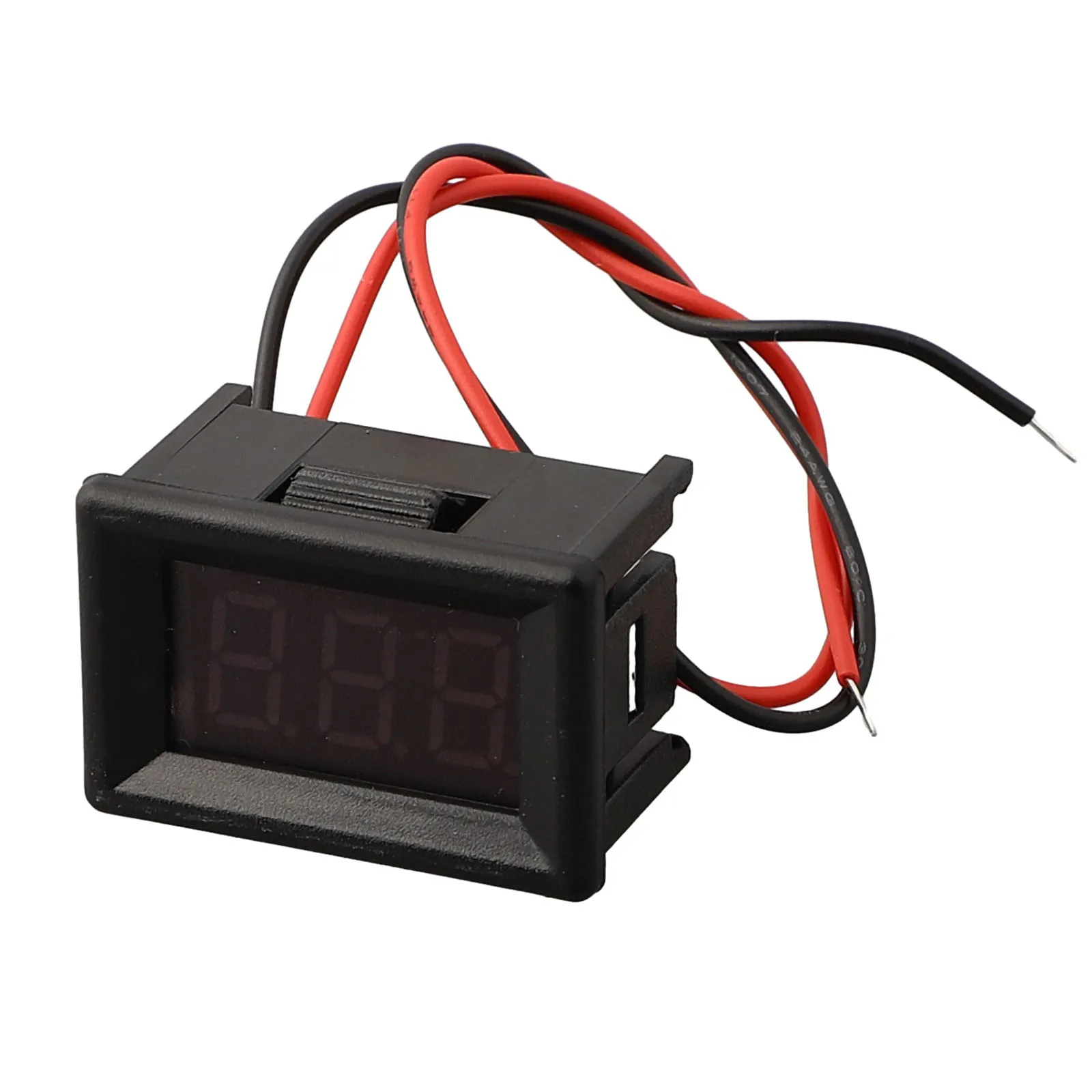 32x22mm LED Digital Voltage Table 2-line DC Voltage Table Red Blue Green DC4.5-30V Voltmeter Power Supply Measuring Tool